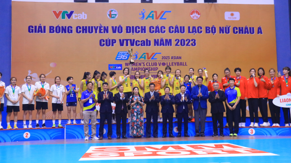 Sport Center 1 Việt Nam giành ngôi vô địch Giải bóng chuyền CLB nữ Châu Á và vé dự giải thế giới