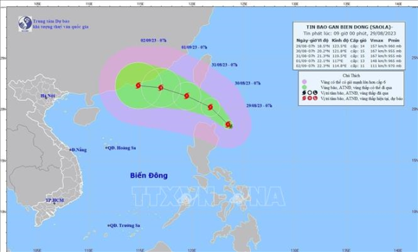 Chủ động ứng phó với bão SAOLA