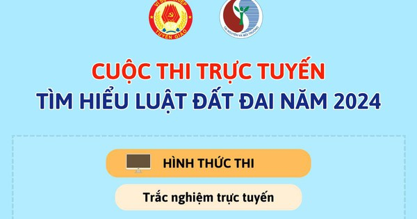 Cuộc thi trực tuyến “Tìm hiểu Luật Đất đai năm 2024”