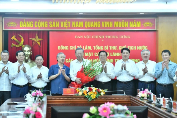 Các cơ quan nội chính là "thanh bảo kiếm" sắc bén để giữ gìn kỷ cương của xã hội