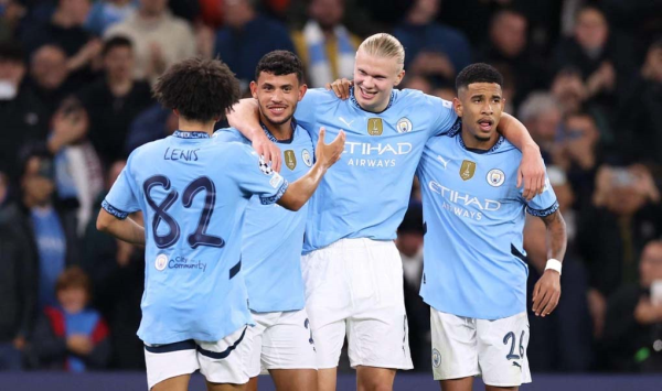 Haaland lập cú đúp, Man City thắng 5 bàn trước Sparta Praha