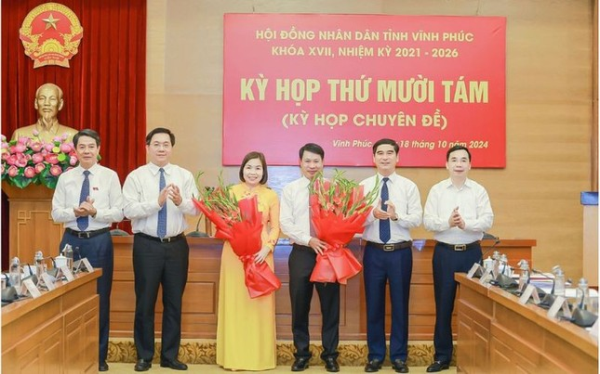 Thủ tướng phê chuẩn hai phó chủ tịch UBND tỉnh Vĩnh Phúc