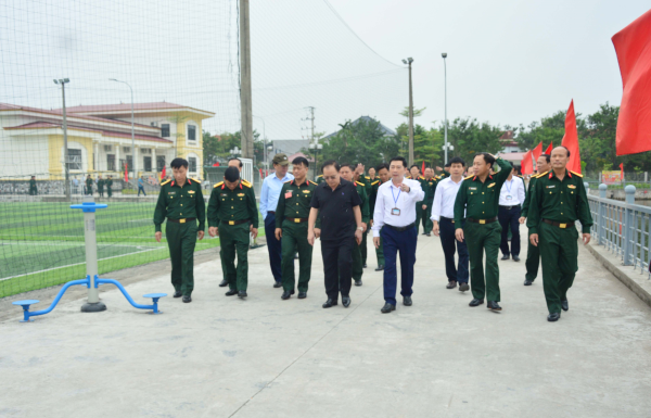 Tham quan mô hình Làng văn hóa kiểu mẫu và xây dựng nông thôn mới nâng cao huyện Yên Lạc