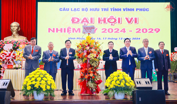 Đại hội Câu lạc bộ Hưu trí tỉnh lần thứ VI, nhiệm kỳ 2024-2029