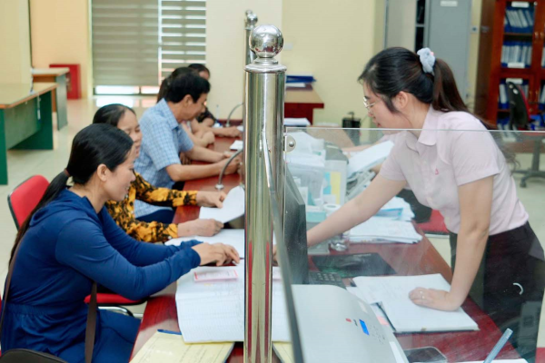 Phòng Giao dịch Ngân hàng CSXH huyện Yên Lạc: Cho vay mới hơn 1.000 khách hàng