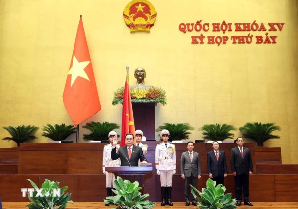 Toàn văn bài phát biểu nhậm chức của Chủ tịch Quốc hội Trần Thanh Mẫn