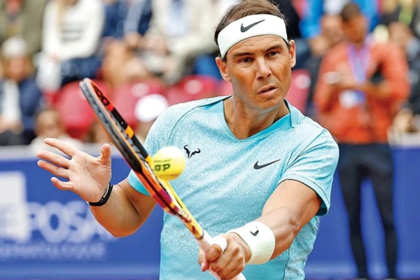 Rafael Nadal giành chiến thắng ở trận mở màn giải đấu tại Thụy Điển