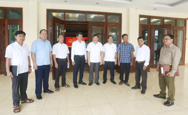 ĐBQH và đại biểu HĐND tỉnh tiếp xúc cử tri tại huyện Lập Thạch