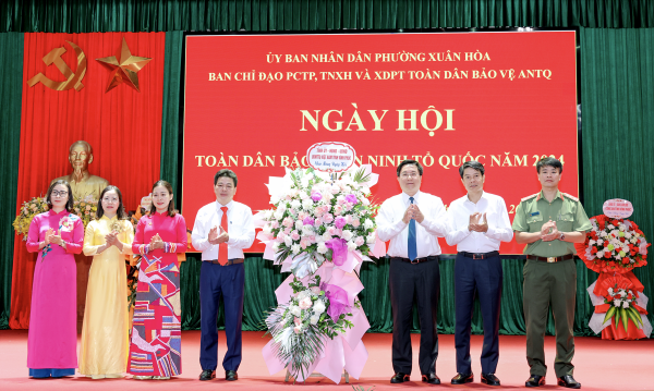 Ngày hội toàn dân bảo vệ an ninh Tổ quốc năm 2024 phường Xuân Hòa