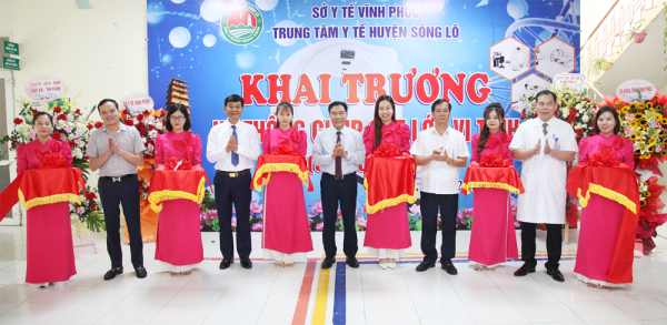 Trung tâm Y tế huyện Sông Lô khai trương hệ thống chụp cắt lớp vi tính