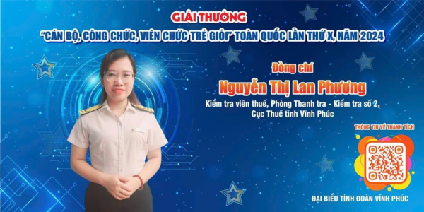 Vĩnh Phúc có 2 gương tiêu biểu được trao giải thưởng  “Cán bộ, công chức, viên chức trẻ giỏi toàn quốc lần thứ X”