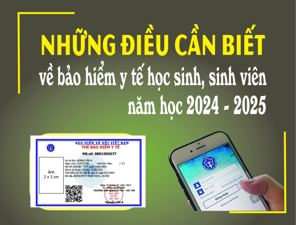 Những điều cần biết về bảo hiểm y tế học sinh, sinh viên năm học 2024 - 2025 