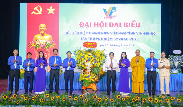 Đại hội đại biểu Hội Liên hiệp thanh niên tỉnh lần thứ VI, nhiệm kỳ 2024 -2029