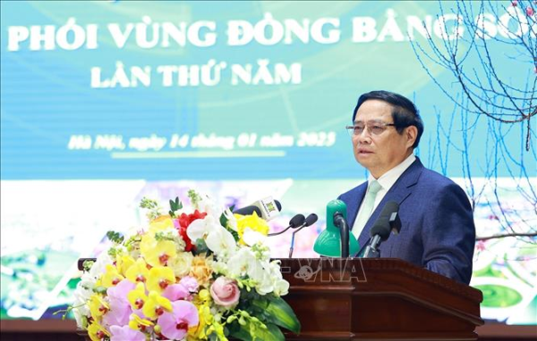 Thủ tướng: Đồng bằng sông Hồng, Hà Nội phải tiên phong trong kỷ nguyên vươn mình của dân tộc