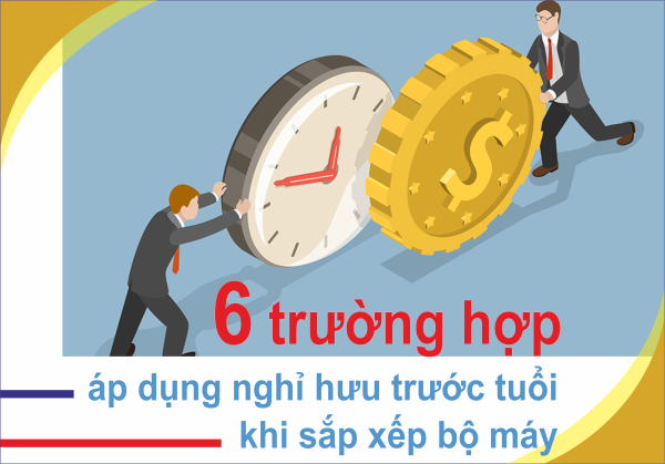 6 trường hợp áp dụng nghỉ hưu trước tuổi khi sắp xếp bộ máy