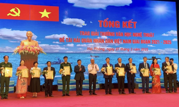 Vĩnh Phúc đạt 3 giải thưởng Văn học nghệ thuật đề tài Hải quân nhân dân Việt Nam