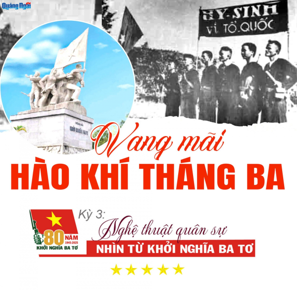 Vang mãi hào khí tháng Ba - (Kỳ 3): Nghệ thuật quân sự - Nhìn từ Khởi nghĩa Ba Tơ