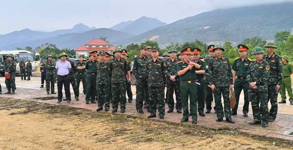 Quân khu 2 kiểm tra công tác chuẩn bị diễn tập  phòng thủ dân sự tỉnh Vĩnh Phúc