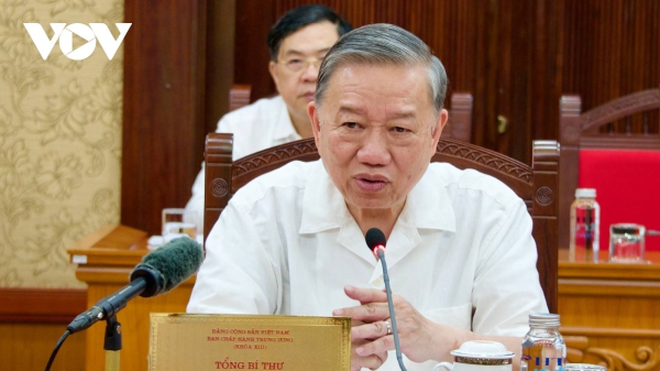 Tổng Bí thư Tô Lâm: Lấy ý kiến nhân dân về nội dung sửa đổi, bổ sung Hiến pháp năm 2013 đảm bảo đúng tiến độ để trình Quốc hội