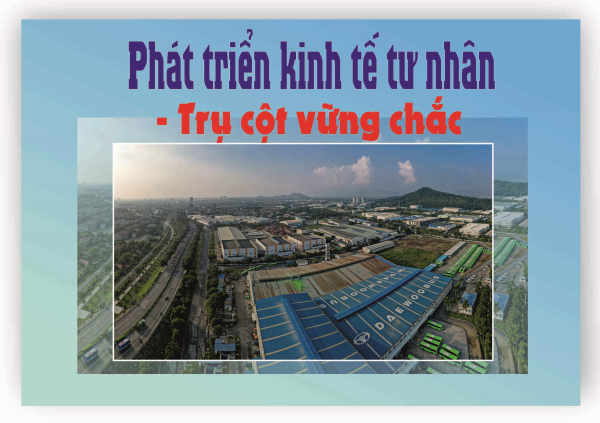 Phát triển kinh tế tư nhân - Trụ cột vững chắc