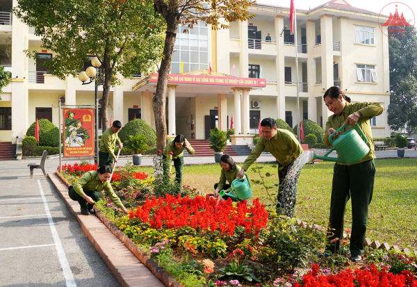 Thi đua sôi nổi, quyết tâm lập thành tích cao