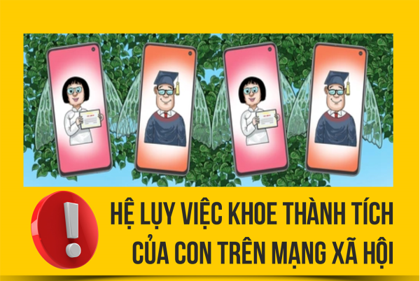 Hệ lụy việc khoe thành tích của con trên mạng xã hội