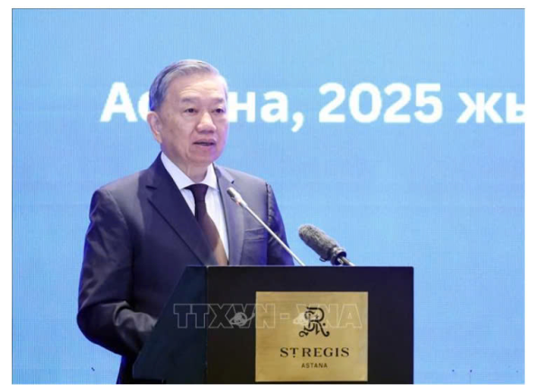 Tổng Bí thư Tô Lâm dự Tọa đàm bàn tròn doanh nghiệp Việt Nam - Kazakhstan
