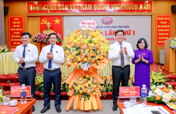 Đại hội Đảng bộ Sở Tài chính lần thứ I