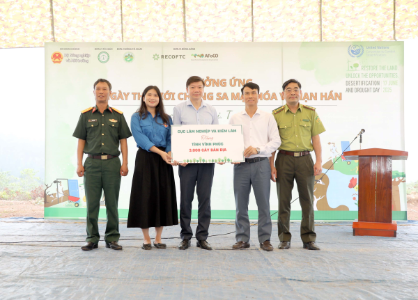 Chung tay chống sa mạc hóa và hạn hán