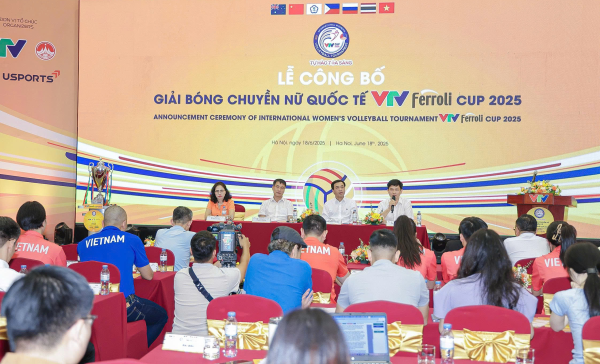 Công bố Giải Bóng chuyền nữ quốc tế VTV Ferroli Cup 2025