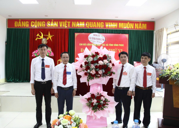 Đại hội Chi bộ Liên minh Hợp tác xã tỉnh lần thứ VI, nhiệm kỳ 2025 - 2030