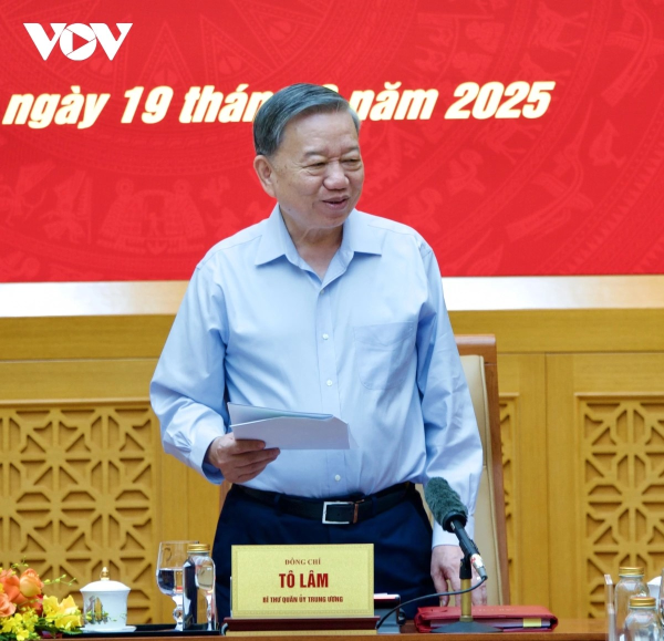 Tổng Bí thư Tô Lâm: Quân uỷ Trung ương cần tập trung "3 trọng tâm, 3 quyết liệt"