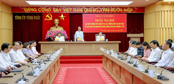 Vận hành thử nghiệm hoạt động mô hình chính quyền địa phương 2 cấp