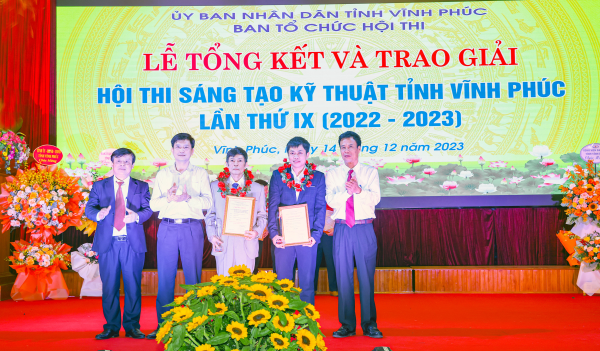 Tổng kết và trao giải Hội thi Sáng tạo kỹ thuật tỉnh lần thứ IX