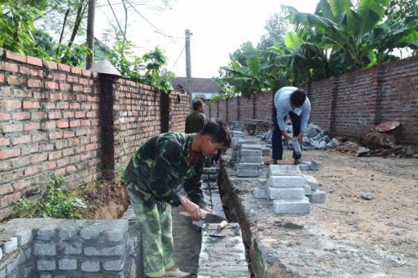 Tháo gỡ khó khăn trong xây dựng nông thôn mới nâng cao ở huyện Lập Thạch