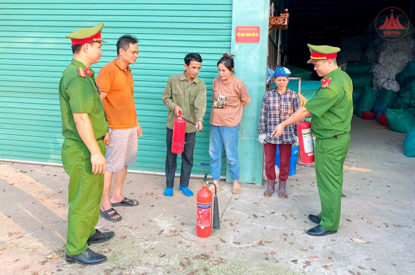 Nâng cao năng lực phòng cháy, chữa cháy ở cơ sở