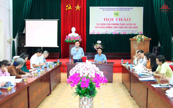 Hội thảo về tâm năng dưỡng sinh phục hồi sức khỏe