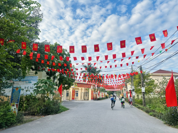 Tân Lập chuyển mình nhờ hành trình xây dựng nông thôn mới