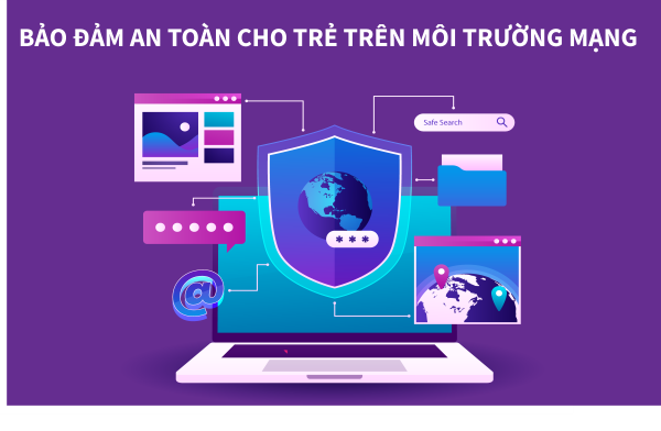 Bảo đảm an toàn cho trẻ trên môi trường mạng