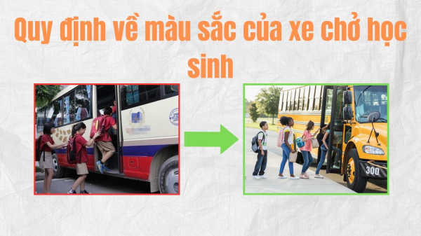 Nhiều quy định mới cho xe đưa đón học sinh