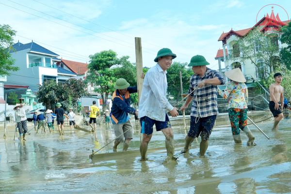 Huyện Lập Thạch kịp thời khắc phục hậu quả thiên tai