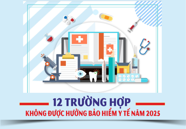 12 trường hợp không được hưởng bảo hiểm y tế năm 2025