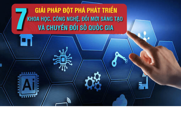 7 giải pháp đột phá phát triển khoa học, công nghệ, đổi mới sáng tạo và chuyển đổi số quốc gia