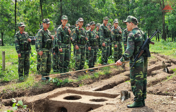 Lực lượng vũ trang thành phố Phúc Yên nâng cao chất lượng huấn luyện