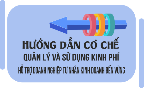 Hướng dẫn cơ chế quản lý và sử dụng kinh phí hỗ trợ doanh nghiệp tư nhân kinh doanh bền vững
