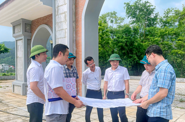 Sớm hoàn thiện dự án đường nội bộ phía Nam Khu công viên cây xanh, Khu danh thắng Tây Thiên