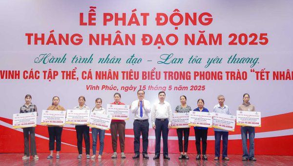 Phát động Tháng Nhân đạo năm 2025