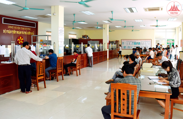 Tam Dương nỗ lực giải quyết hồ sơ lĩnh vực đất đai
