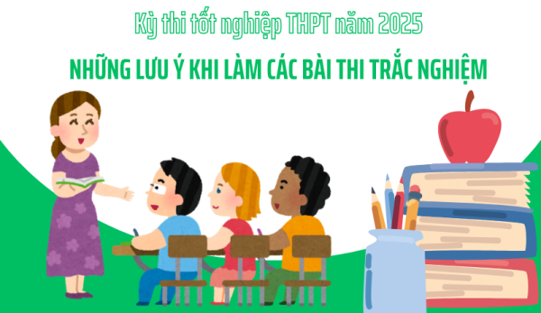 Kỳ thi tốt nghiệp THPT năm 2025: Những lưu ý khi làm các bài thi trắc nghiệm