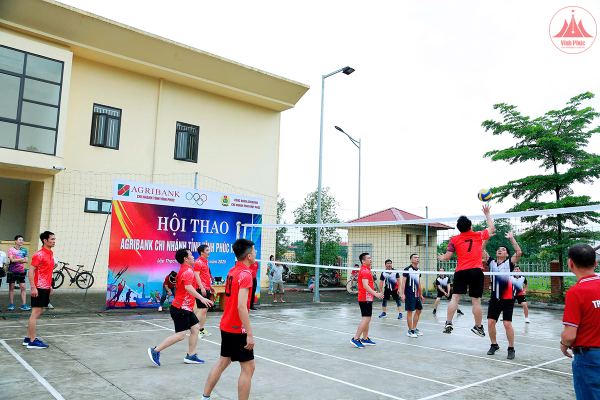 Hội thao Agribank chi nhánh tỉnh Vĩnh Phúc